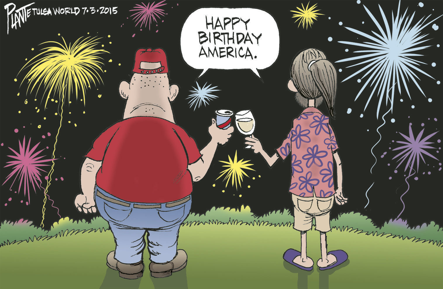See more cartoons from Bruce Plante